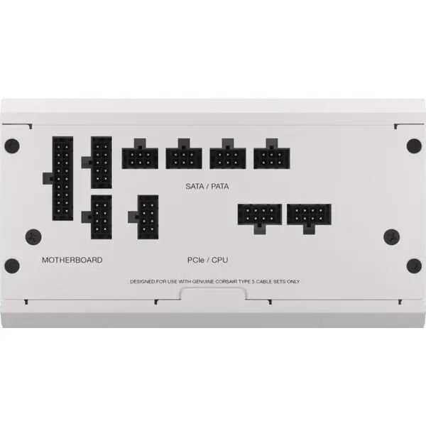 CORSAIR RMx Shift White Series, RM750x Shift White, 750 Watt, 80 PLUS GOLD Certified, Fully Modular - image 5