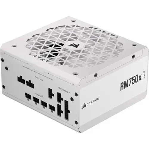 CORSAIR RMx Shift White Series, RM750x Shift White, 750 Watt, 80 PLUS GOLD Certified, Fully Modular
