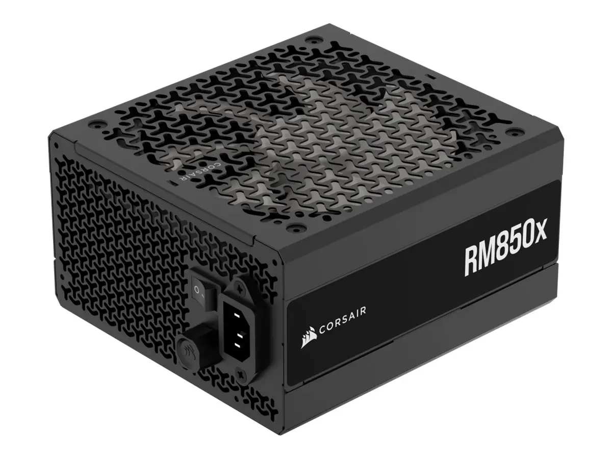CORSAIR RM850x, 850 Watt, ATX 3.1, Cybenetics Gold Certified, Fully Modular