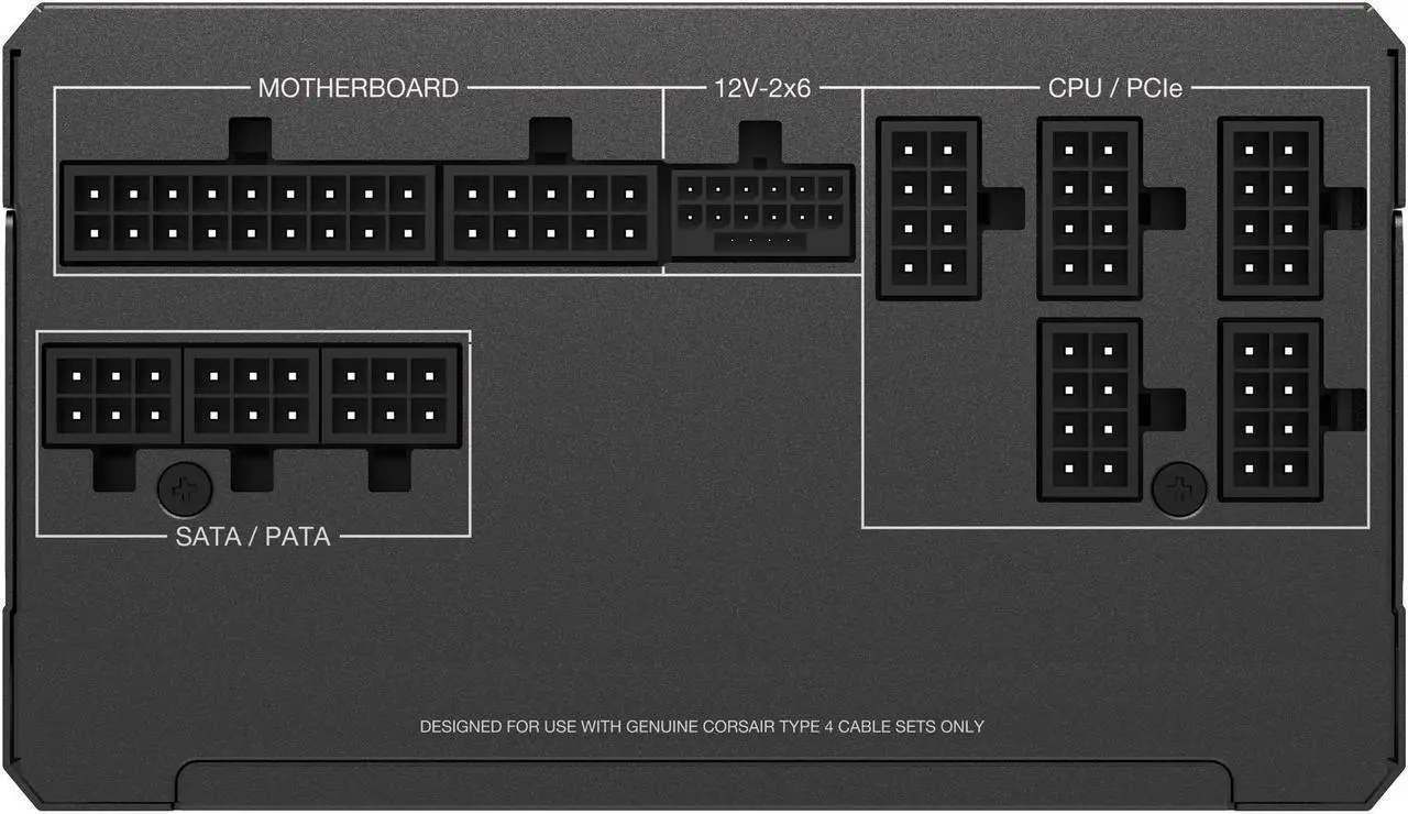 CORSAIR RM850x, 850 Watt, ATX 3.1, Cybenetics Gold Certified, Fully Modular - image 8