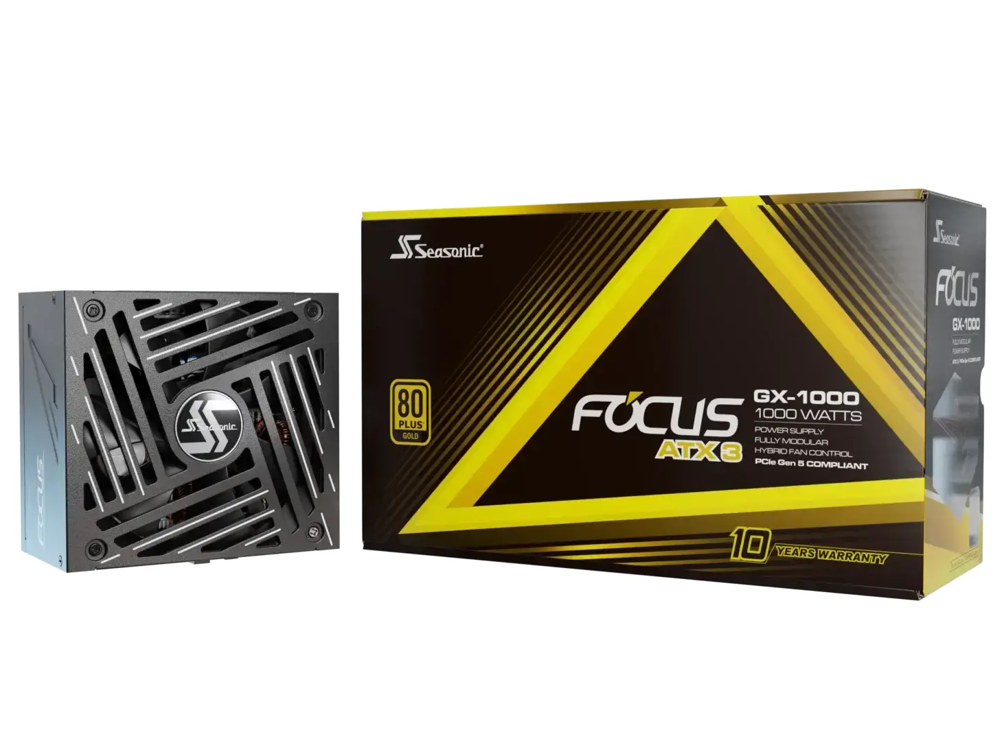 Захранващ блок SEASONIC FOCUS GX-1000 (2024) 1000W 80+ Gold, Fully Modular - image 7