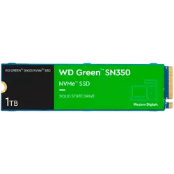 WD Green SN350 NVMe SSD 1TB M.2 2280 PCIe Gen3 8Gb/s