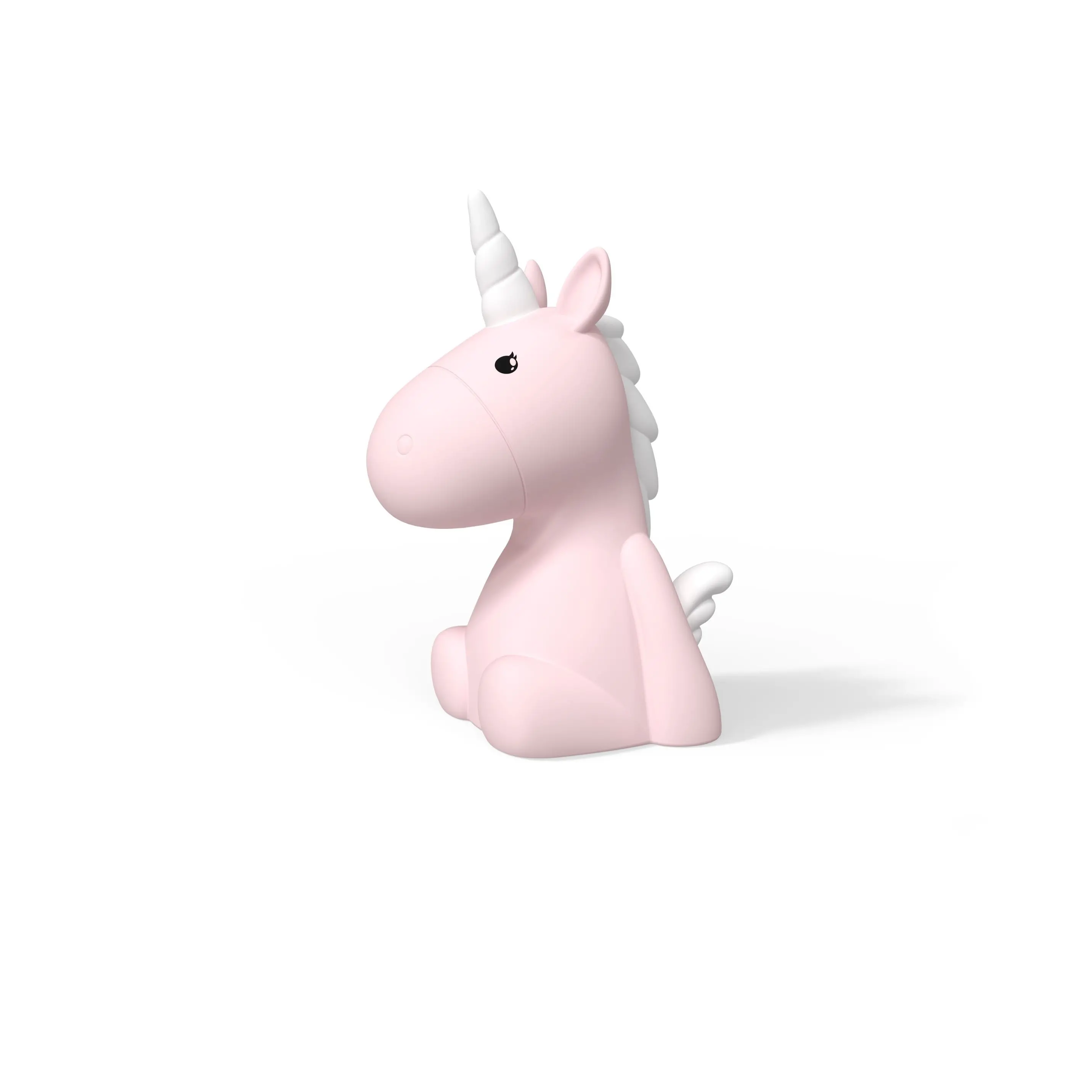 Νυχτερινό φωτιστικό Dhink® - Pink Unicorn, σιλικόνη