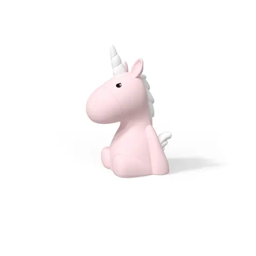Νυχτερινό φωτιστικό Dhink® - Pink Unicorn, σιλικόνη - 1
