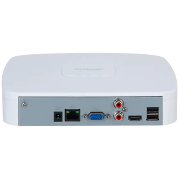 Dahua 8-channel 1U NVR, Up to 12Mp, H.265+/H.265, Max 80 Mbps incoming bandwidth, 1xVGA, 1xHDMI, 1xSATA up to 16TB, 2xUSB 2.0, 1xAudio two way talk, DC12V/1.5A, 3W, Without HDD. - image 1