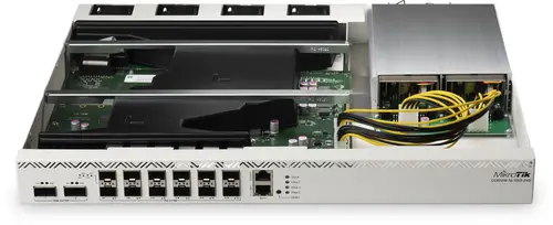 Рутер MikroTik CCR2216-1G-12XS-2XQ, CPU 2GHz, 1GE, 12 x 25G SFP, 2 x 100G SFP - image 3