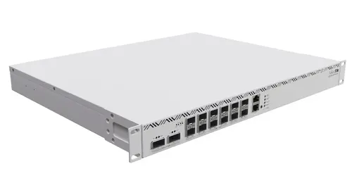 Рутер MikroTik CCR2216-1G-12XS-2XQ, CPU 2GHz, 1GE, 12 x 25G SFP, 2 x 100G SFP