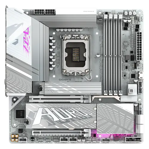 Placă de bază GIGABYTE Z890M AORUS ELITE WIFI 7 ICE, LGA 1851 - 1