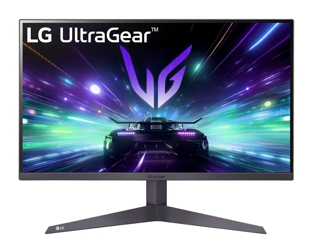 Монитор, LG 24GS50F-B, UltraGear 24" VA, AG, 1ms MBR, 180Hz, 5ms GtG, 3000:1, 250cd/m2, Full HD 1920x1080, HDR10, AMD FreeSync, HDMI, DisplayPort, Headphone Out, Black Stabilizer, Tilt, Black