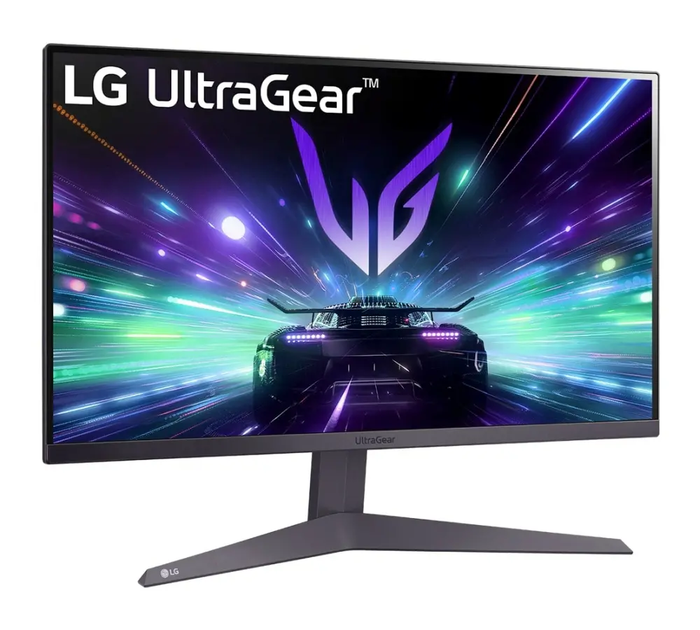 Монитор, LG 24GS50F-B, UltraGear 24" VA, AG, 1ms MBR, 180Hz, 5ms GtG, 3000:1, 250cd/m2, Full HD 1920x1080, HDR10, AMD FreeSync, HDMI, DisplayPort, Headphone Out, Black Stabilizer, Tilt, Black - image 2