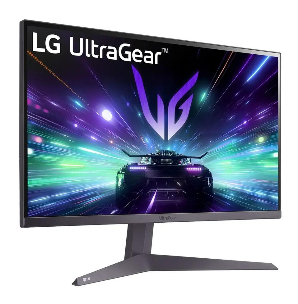 Монитор, LG 24GS50F-B, UltraGear 24" VA, AG, 1ms MBR, 180Hz, 5ms GtG, 3000:1, 250cd/m2, Full HD 1920x1080, HDR10, AMD FreeSync, HDMI, DisplayPort, Headphone Out, Black Stabilizer, Tilt, Black - image 3