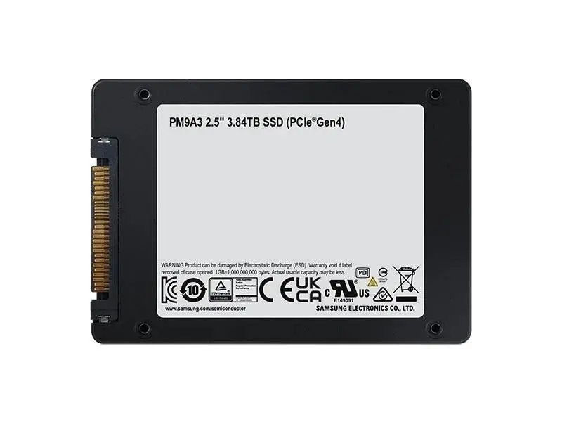 SSD SAMSUNG PM9A3, 2.5”, 3.84 TB, PCIe 4.0, MZQL23T8HCLS-00W7 - image 4