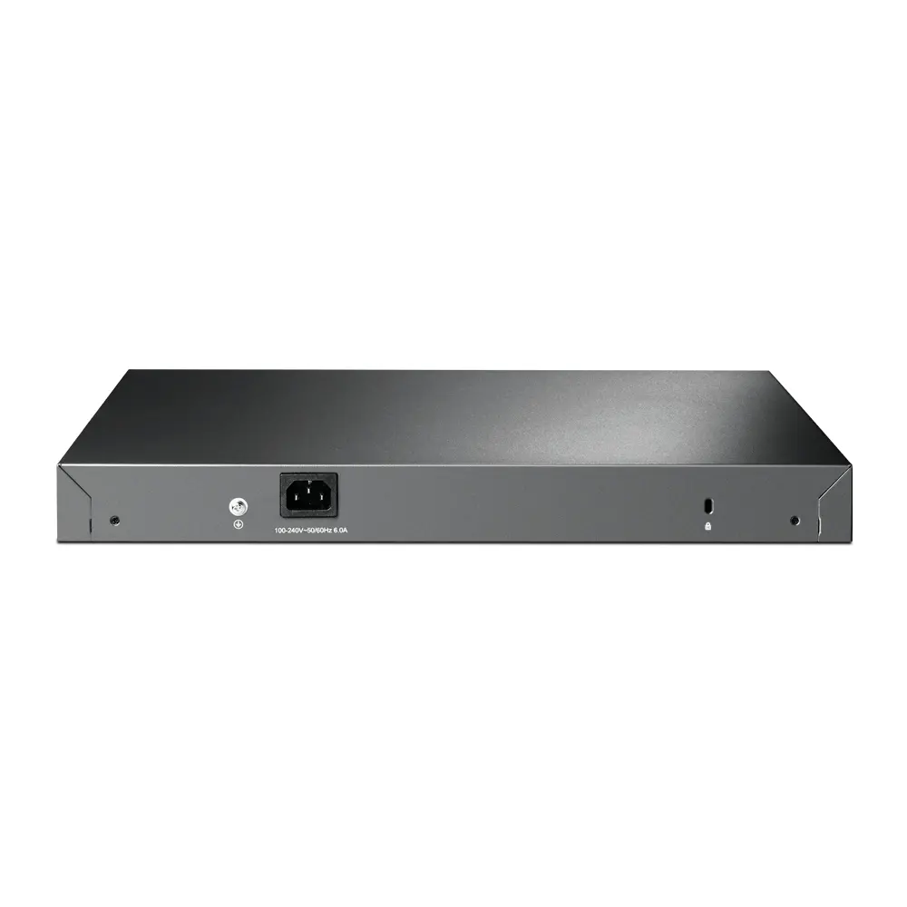TP-Link SG3428MP Omada 28-Port Gigabit L2+ Managed Switch with 24× Gigabit 802.3af/at PoE+ ports and 4× Gigabit SFP slots, 384 W total PoE budget, Omada app, Static Routing, VLAN, ACL, QoS, IGMP Snooping, OAM, and DDM, ERPS, Zero-Touch Provisioning - image 2