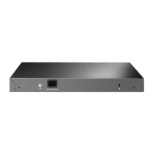 TP-Link SG3428MP Omada Switch gestionat Gigabit L2+ cu 28 de porturi, cu 24× porturi Gigabit 802.3af/at PoE+ și 4× sloturi Gigabit SFP, buget total - 3