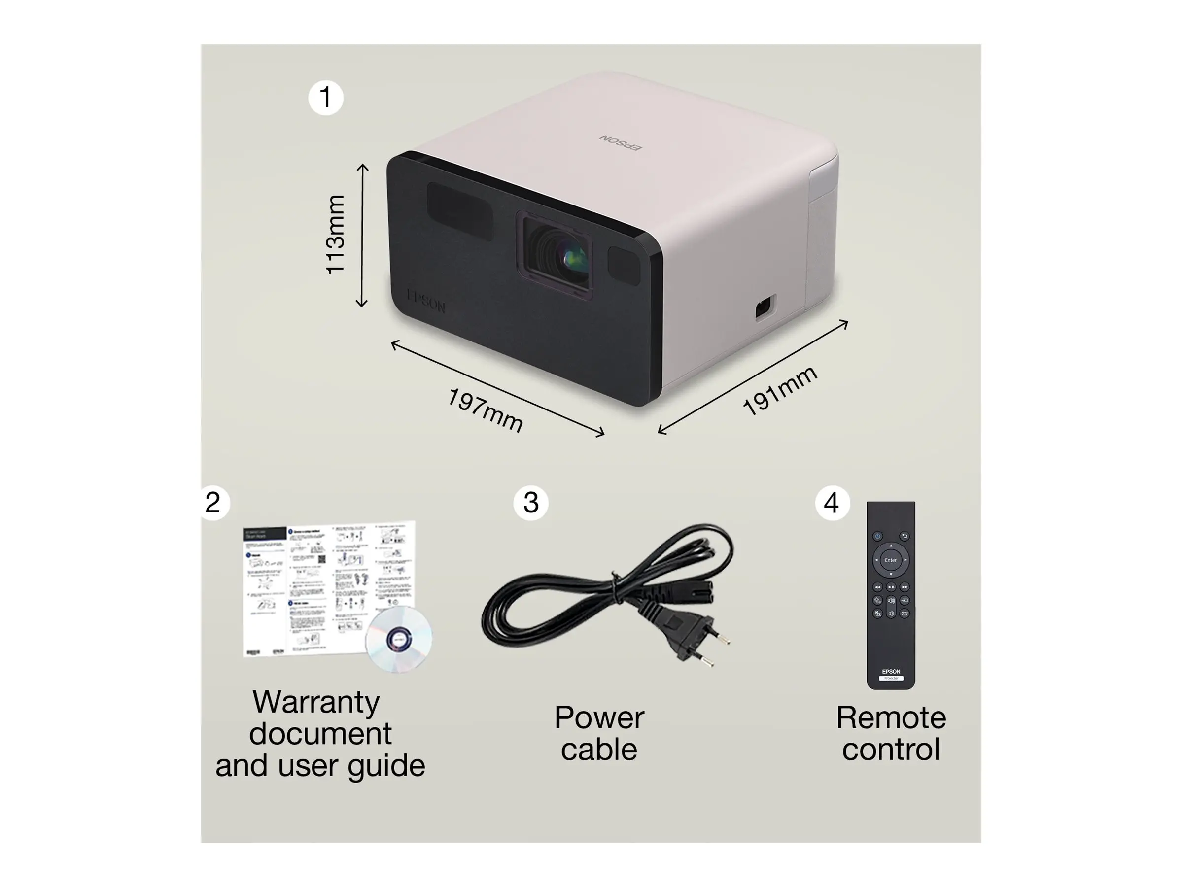 Мултимедиен проектор, Epson EF-21W - image 5