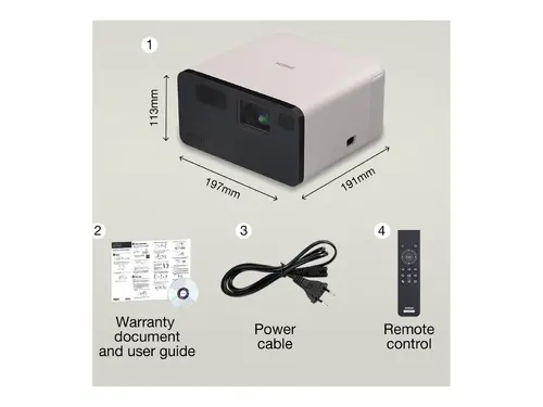 Мултимедиен проектор, Epson EF-21W - image 5