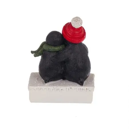 Pinguini de Crăciun cu inscripția - Dragoste adevărată! - image 2