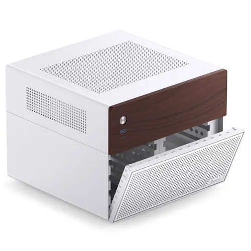 Кутия Jonsbo N4 NAS, m-ATX, Бяла - image 1