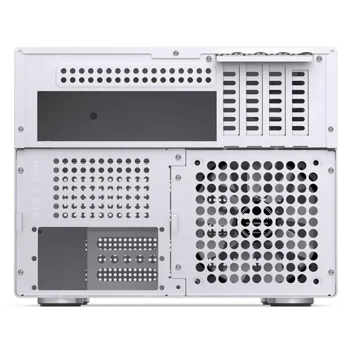 Кутия Jonsbo N4 NAS, m-ATX, Бяла - image 7