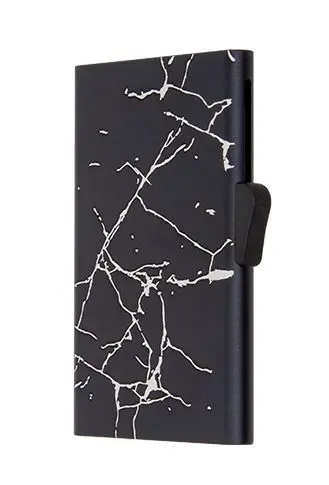 Θήκη καρτών C-SECURE Cardholder, μαύρο μάρμαρο - 1