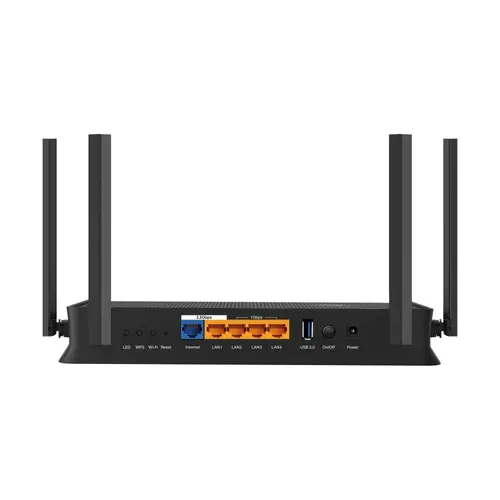 Безжичен рутер TP-Link Archer BE230,BE3600,WiFi7,2x2.5GbE,3xGbE,1xUSB3.0,4x ант. - image 2