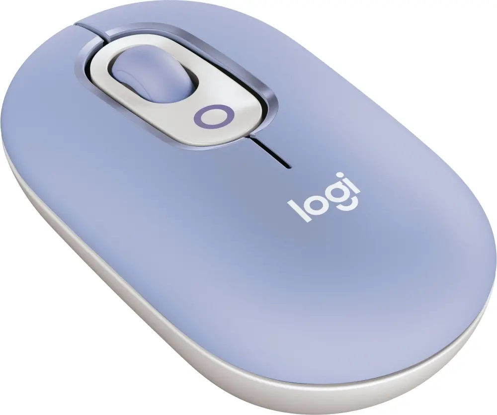 Мишка, Logitech POP Mouse with emoji - LILAC - BT - N/A - EMEA28i-935 - FY25,TERRA
