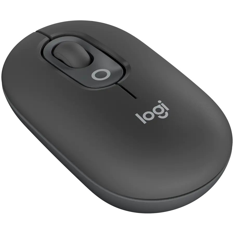 Мишка, Logitech POP Mouse with emoji - GRAPHITE - BT - N/A - EMEA28i-935 - FY25,TERRA - image 1