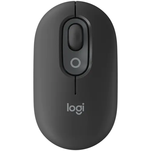 Мишка, Logitech POP Mouse with emoji - GRAPHITE - BT - N/A - EMEA28i-935 - FY25,TERRA