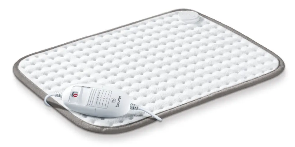 Термоподложка, Beurer HK LE Cosy and soft heat pad; 3 temperature settings, automatic switch off after 90 min; washable on 30°; White