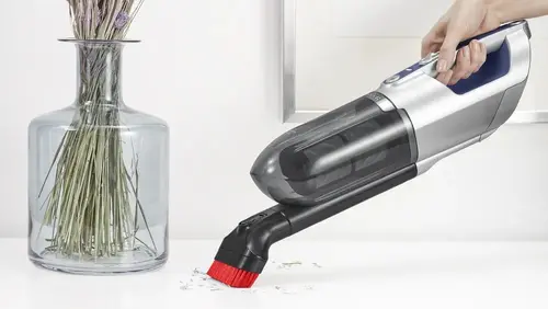Прахосмукачка, Bosch BBH3K2800, Cordless Handstick Vacuum cleaner 2 in 1 Flexxo Gen2, Serie 4, 28V, 82 dB(A), AllFloor Power Brush with LEDs, built-in accessories, Blue - image 3