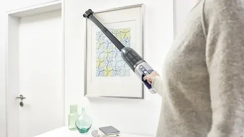 Прахосмукачка, Bosch BBH3K2800, Cordless Handstick Vacuum cleaner 2 in 1 Flexxo Gen2, Serie 4, 28V, 82 dB(A), AllFloor Power Brush with LEDs, built-in accessories, Blue - image 5