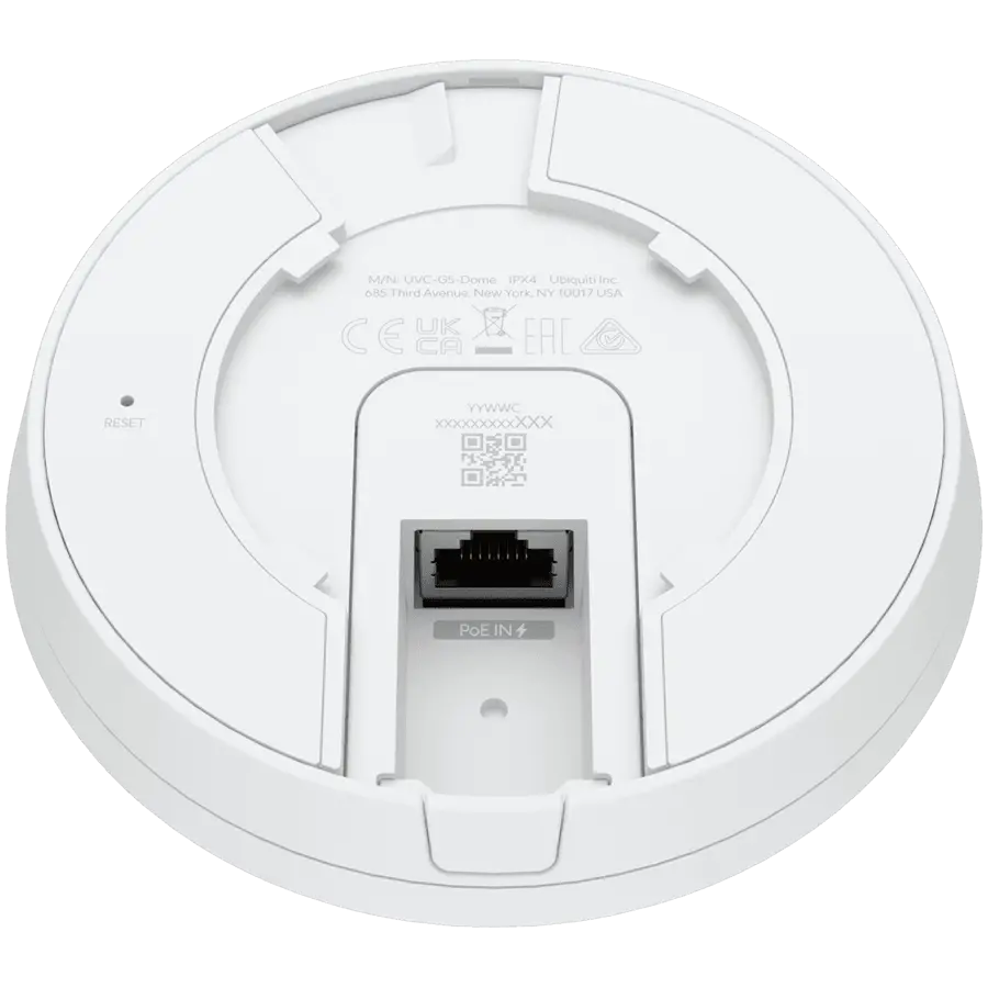 Ubiquiti UVC-G5-Dome-3 Next-gen 2K HD PoE ceiling camera with enhanced dynamic range and low-light performance - image 3