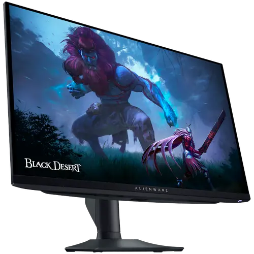 Alienware AW2725DF Gaming Monitor, 27" (26.7") QD OLED QHD 2560x1440 360Hz AG, 1000 cd/m2 (HDR peak), 1.5m:1, 0.03ms, 178/178, 2xDP 1.4, 1xHDMI 2.1, 1xUSB Type-B up, 3xUSB Type-A down, 1xUSB Type-C down, AMD FreeSync, Height, Tilt, Swivel, Pivot, 3Y - image 1