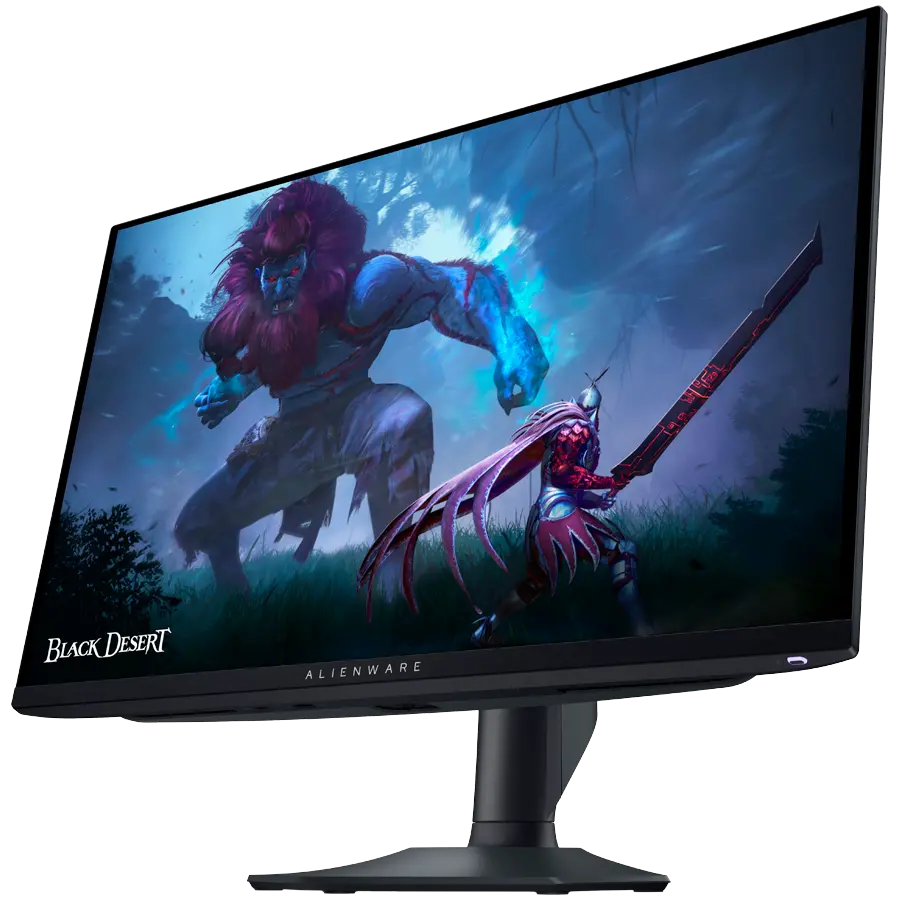 Alienware AW2725DF Gaming Monitor, 27" (26.7") QD OLED QHD 2560x1440 360Hz AG, 1000 cd/m2 (HDR peak), 1.5m:1, 0.03ms, 178/178, 2xDP 1.4, 1xHDMI 2.1, 1xUSB Type-B up, 3xUSB Type-A down, 1xUSB Type-C down, AMD FreeSync, Height, Tilt, Swivel, Pivot, 3Y - image 2