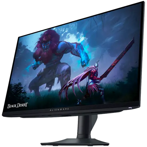 Alienware AW2725DF Gaming Monitor, 27" (26.7") QD OLED QHD 2560x1440 360Hz AG, 1000 cd/m2 (HDR peak), 1.5m:1, 0.03ms, 178/178, 2xDP 1.4, 1xHDMI 2.1, 1xUSB Type-B up, 3xUSB Type-A down, 1xUSB Type-C down, AMD FreeSync, Height, Tilt, Swivel, Pivot, 3Y - image 2