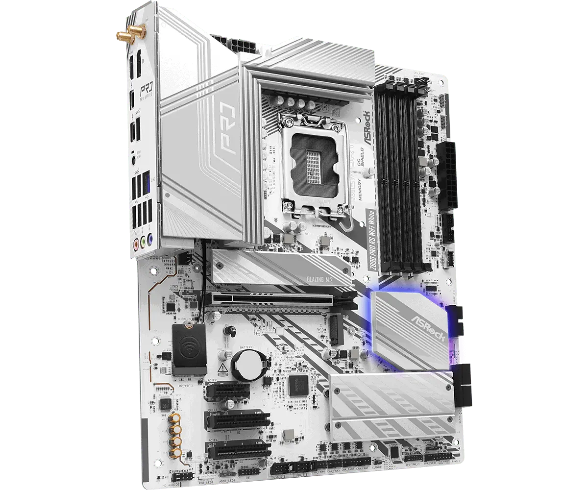 ASROCK Z890 Pro RS WiFi White ATX LGA1851 DDR5 - image 2