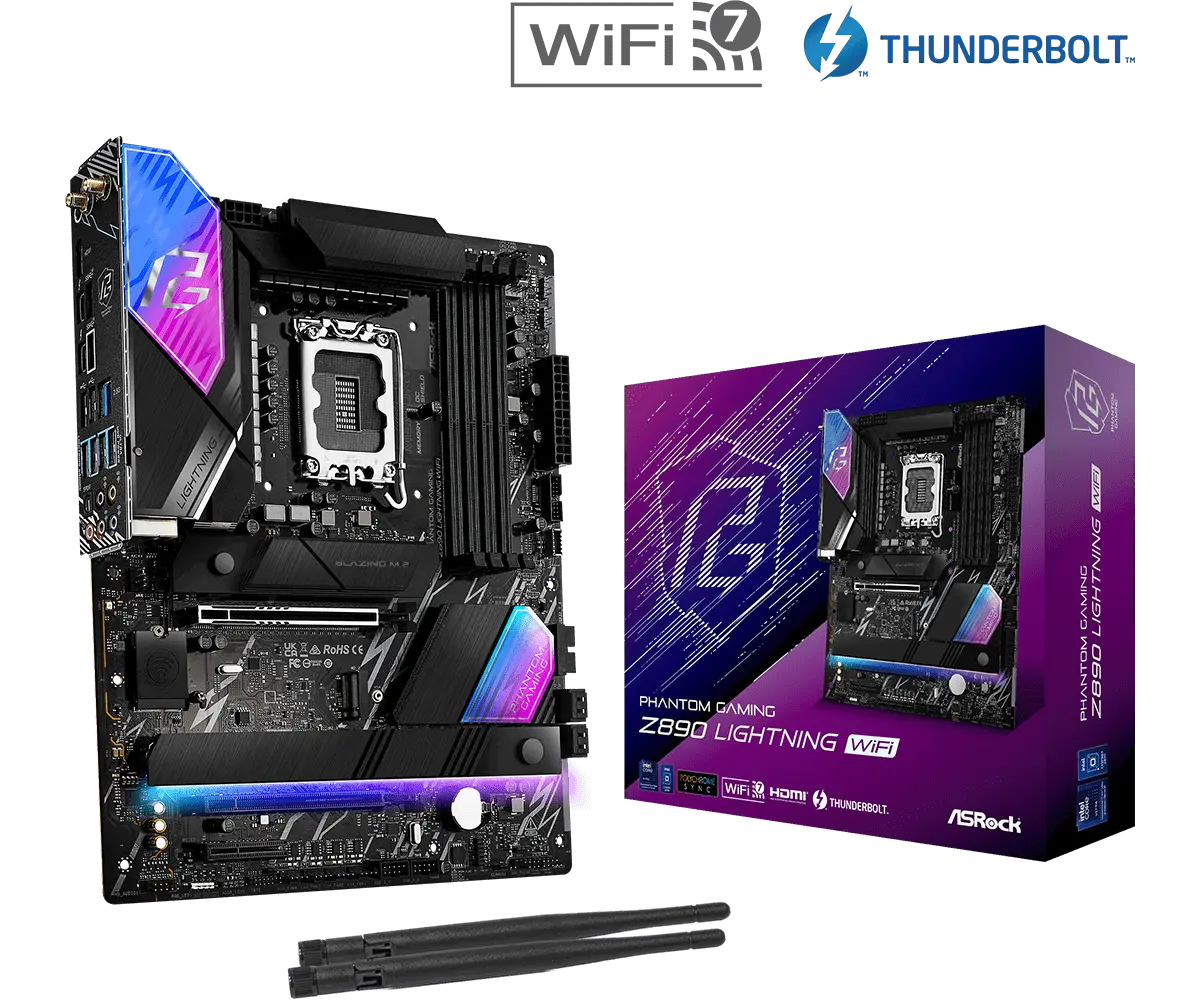 ASROCK Z890 Lightning WiFi ATX LGA1851 DDR5 - image 3