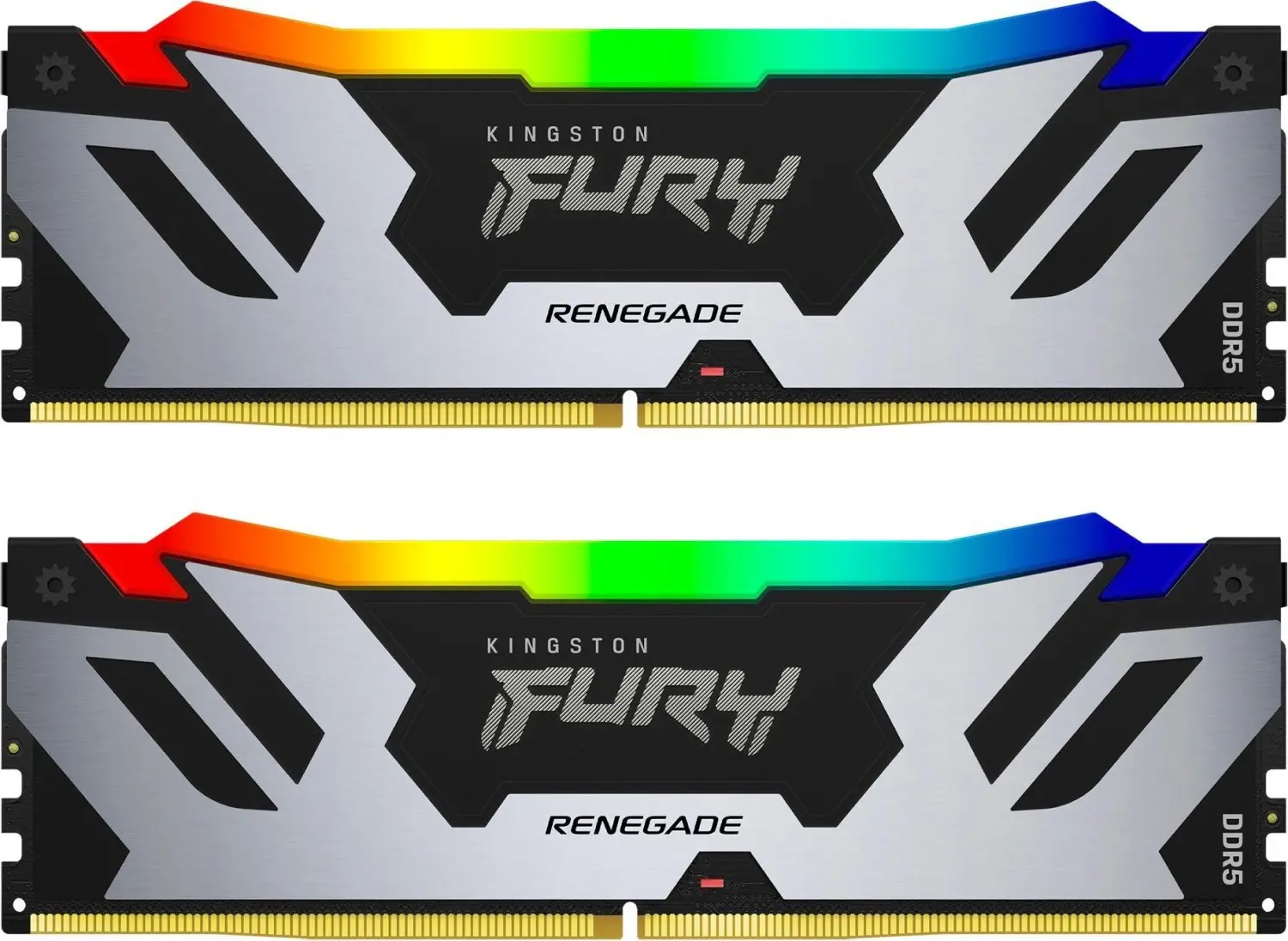 Kingston 64GB 6400MT/s DDR5 CL32 DIMM (Kit of 2) FURY Renegade RGB XMP