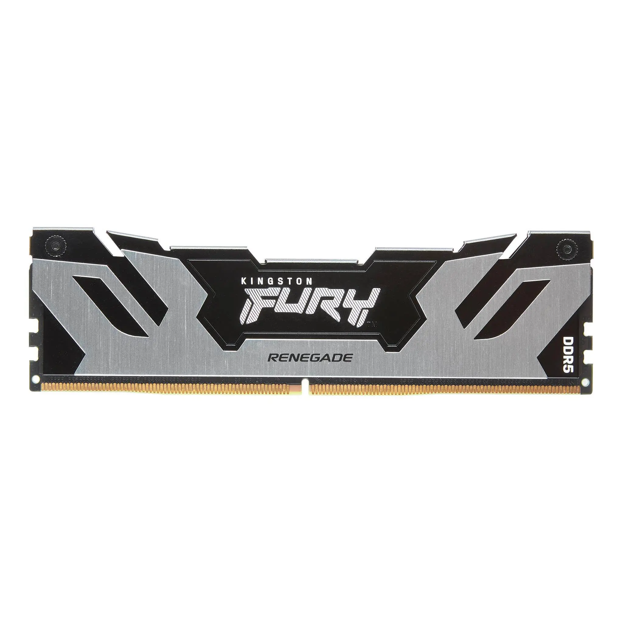 Kingston 64GB 6400MT/s DDR5 CL32 DIMM (Kit of 2) FURY Renegade Silver XMP - image 1