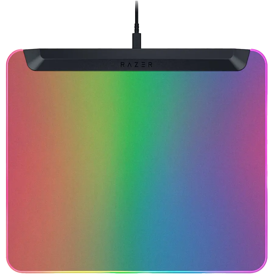 Razer Firefly V2 Pro, Mousepad gaming RGB complet iluminat, Design cu iluminare din spate de la un capăt la altul, Iluminare Chroma cu 15 zone, Port