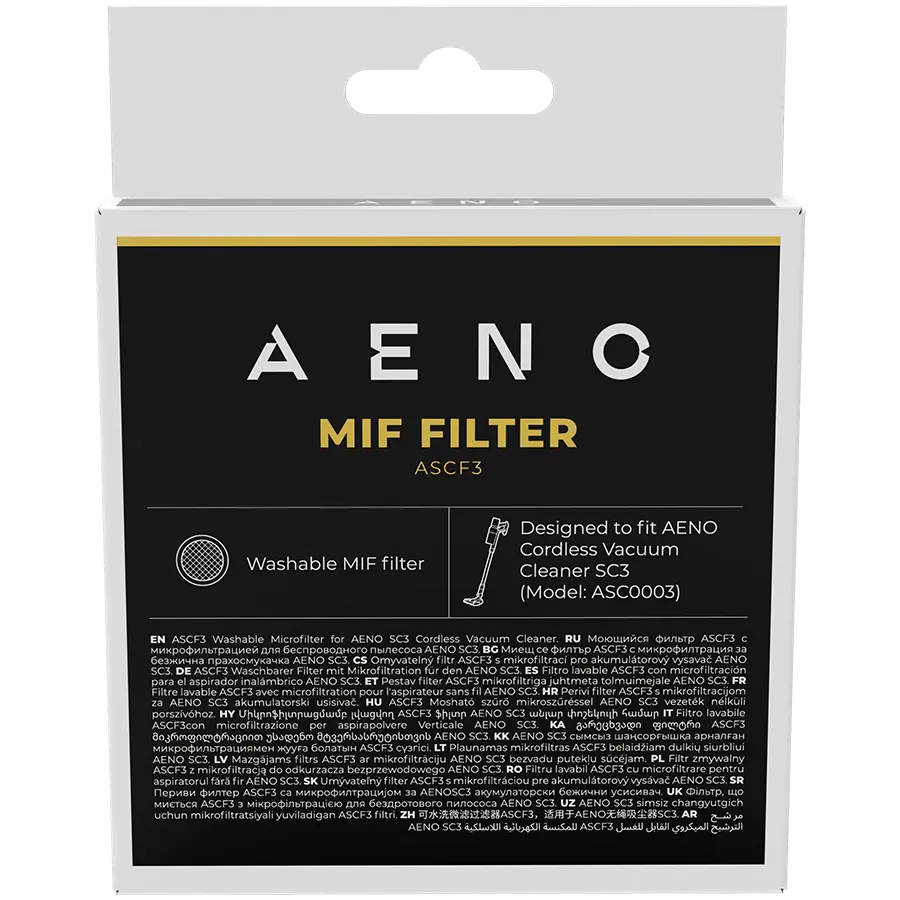 AENO Filtru MIF lavabil pentru aspirator vertical SC3 - image 1