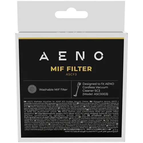 AENO Washable MIF filter for stick vacuum cleaner SC3 - image 1