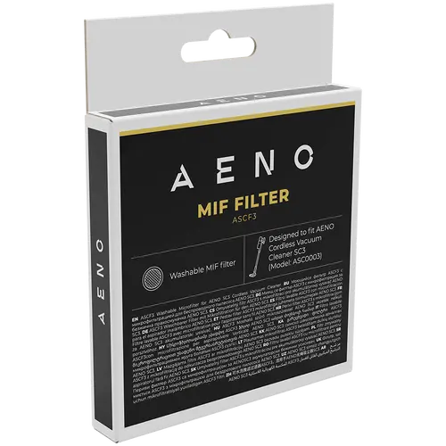 AENO Filtru MIF lavabil pentru aspirator vertical SC3 - 4
