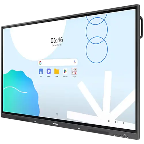 Samsung LH75WADWLGCXEN Interactive E-Board WA75D 75" Android OS 4K Digital Flipchart TOUCH, Mirroring, Wi-Fi, Black - image 3