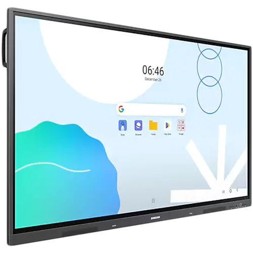 Samsung Interactive E-Board WA65D 65" 3840x2160, 60 Hz, ADS, 8 ms, 400 cd/m2, 1200 : 1, Quad-Core A55, 8GB RAM, 64 GB Storage, IR Touch, 2x12W, Mirroring, Remote Management, Wi-Fi, BT, 3xHDMI, RJ45, RS232C, Android 13, Black - image 4