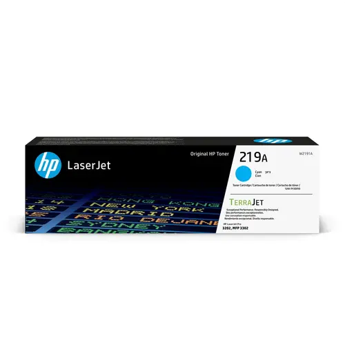 Консуматив, HP 219A Cyan Original LaserJet Toner Cartridge