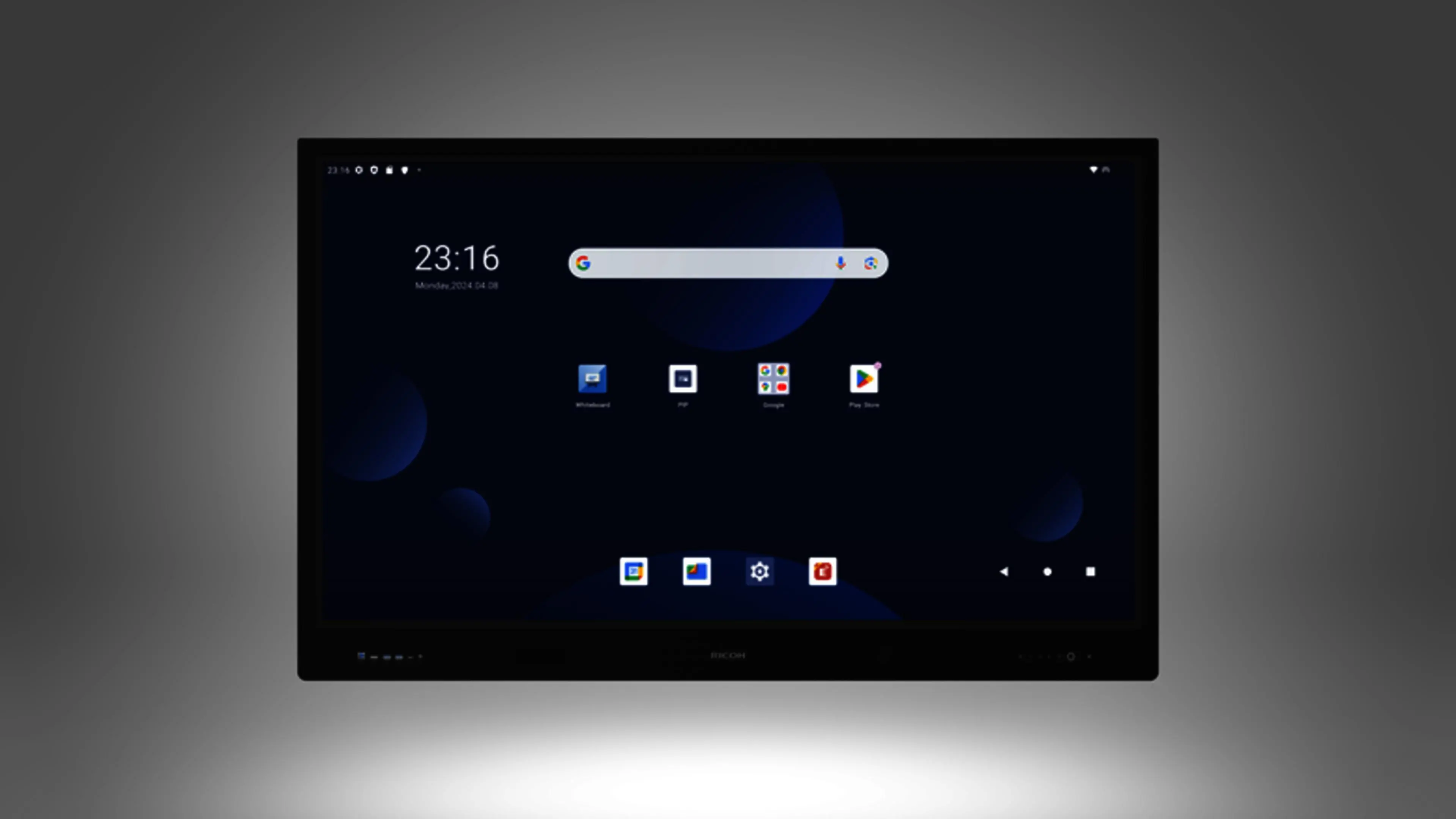 Display interactiv RICOH A6510, 65", 3840 x 2160, HDMI, DP, Android 13, USB, Multi-touch, Negru - image 3