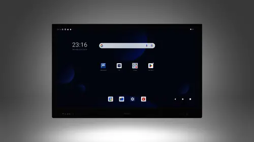 Διαδραστική οθόνη RICOH A6510, 65", 3840 x 2160, HDMI, DP, Android 13, USB, Multi-touch, Μαύρο - 4