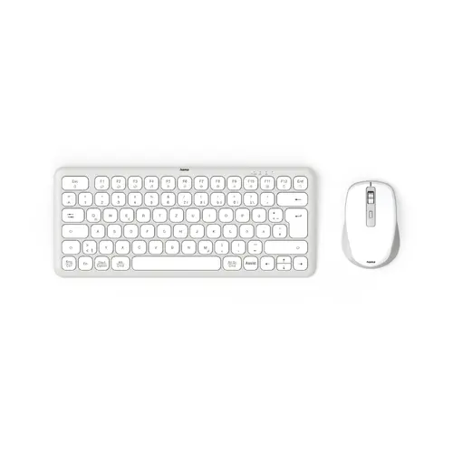 HAMA Безжичен комплект мини клавиатура и мишка  "WKM-500",TKL кирилизирана, AI клавиш - image 1