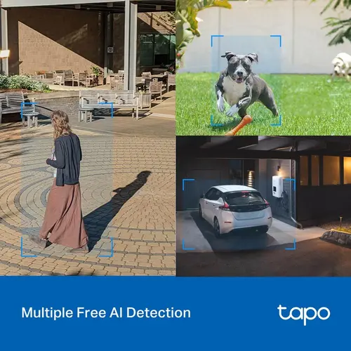 Външна охранителна WiFi камера TP-Link Tapo C520WS - 2K Pan/Tilt - image 4